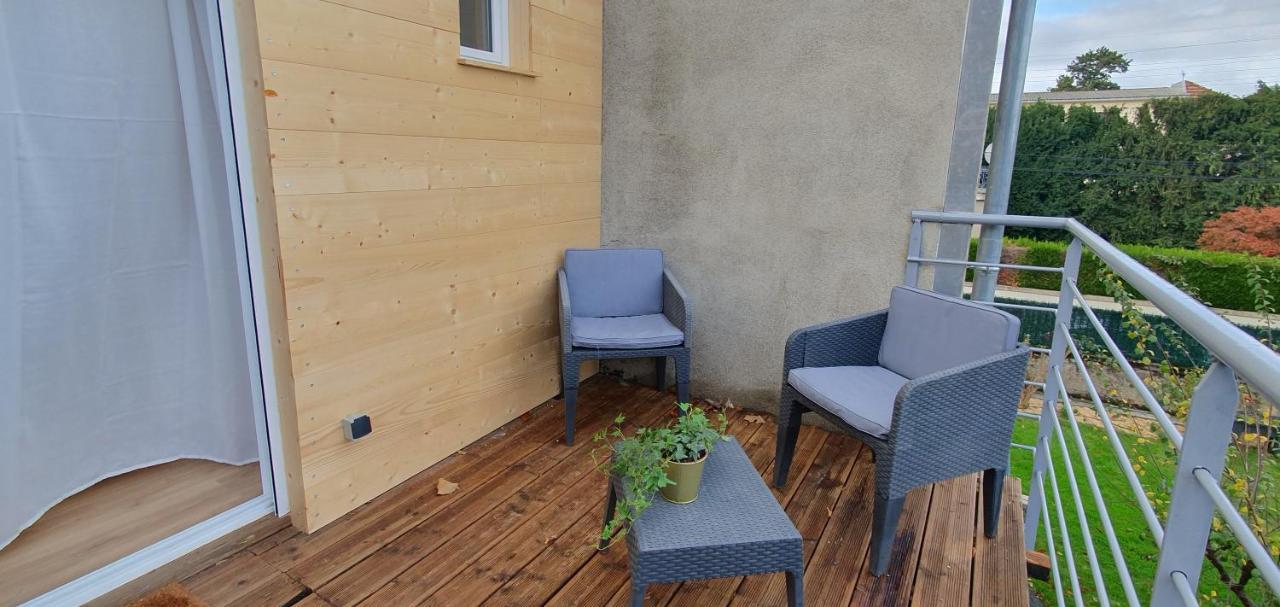 Charmant T2 Avec Grande Terrasse Quartier Jardin Massey Tarbes Exterior foto